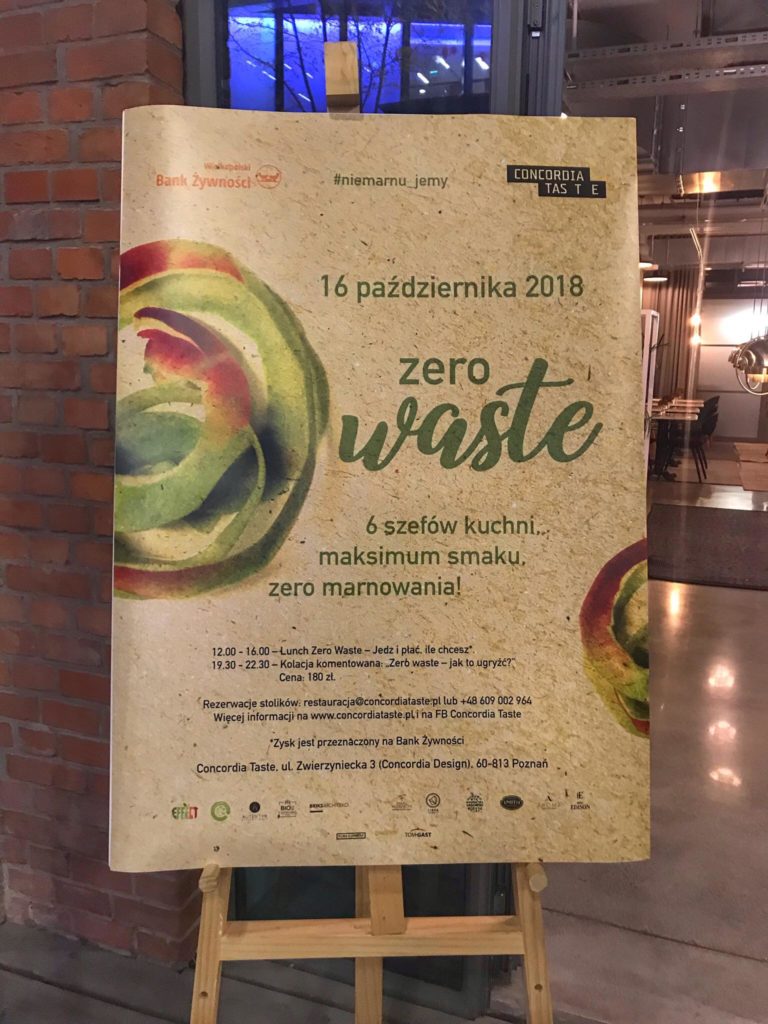 „Kolacja zero waste – jak to ugryźć?” w Concordia Taste