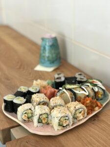 CUDO vegan sushi poprawia humor na kolorowo